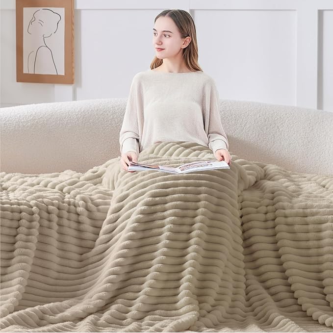 BEDELITE Fleece Throw Blanket for Couch - Image 6