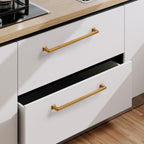 9BUILD 2 Pack 5 Inch Champagne Bronze Cabinet Handles,Kitchen Hardware