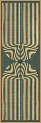 Lahome Enfys Modern Rainbow Easy Jute Entryway Runner Rug, Washable Carpet - Image 7