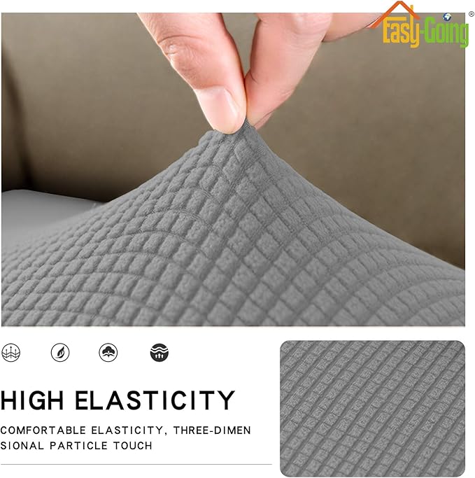 Easy-Going Stretch Loveseat Cushion Cover Sofa Cushion Furniture Protector Sofa - Image 4