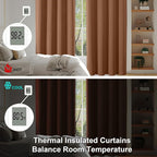 Simplebrand Ava Sun Baked Blackout Curtains - Image 6
