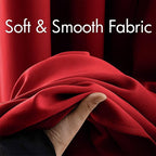 MIULEE Christmas Blackout Curtains 84 Inches Long - Image 3