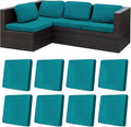 8Pcs Stretch Patio Cushion Covers, Outdoor Couch Covers Replacement, Outdoor by BIETYONE