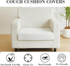 Sofa Covers Couch Covers for Sofa Pet Friendly Couch Cushion Covers Universal - Image 3