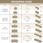 MYSKY HOME Sofa Covers for 2 Cushion Dogs - Image 5