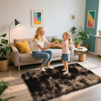 Shag Area Rug for Bedroom 3x5, Fluffy Area Rugs for Living Room, Soft Fuzzy Rug - Image 6