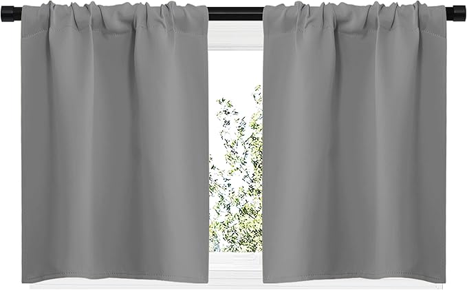 NICETOWN RV Blackout Curtains for Camper Windows, Short Room Darkening Curtains - Image 2
