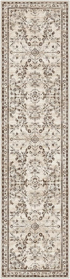 Yamaziot Washable Runner Rug 2x8 – Non Slip Boho Floral Hallway Runner Rug - Image 7