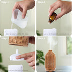Essential Oil Diffuser - Multifunction Aromatherapy Diffuser