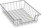 Fellowes Workstation 3" Letter Desk Tray Organizer, Wire, Black (60112)