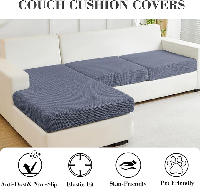 Sofa Covers Couch Covers for Sofa Pet Friendly Couch Cushion Covers Universal - Image 3
