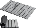 AWW Foldable Stone Bath Mat, Diatomaceous Quick Dry Shower Mat, Grey