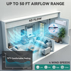 YITAHOME 12000 BTU Mini Split AC Heating System, 20 SEER2 115V