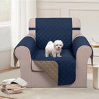 U-NICE HOME Reversible Oversized Chair Covers Quilted Water Repellent Pet - Image 2