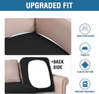 H.VERSAILTEX Super Stretch Individual Seat Cushion Covers Sofa Covers Couch - Image 6