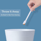 Crevice Cleaning Brushes Tool for Tiny Small Spaces, 60Pcs, White