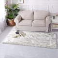 Latepis 2x5 Runner Faux Fur Rug White by Latepis