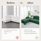HOMERILLA Christmas Couch Covers, Sectional Couch Covers L Shaped Sofa Cover - Image 5
