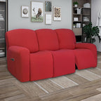 PureFit Super Stretch 3 Seats Recliner Sofa Couch Cover - Image 2