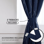 Deconovo Blackout Curtains 54 Inch Length - Image 4