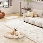LOCHAS Ultra Soft Indoor Modern Area Rugs 2x6, Fluffy Living Room Carpets - Image 4
