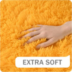 Amearea Premium Soft Fluffy Rug Modern Shag Carpet, 5.3x7.5 Feet, Fuzzy Plush - Image 4