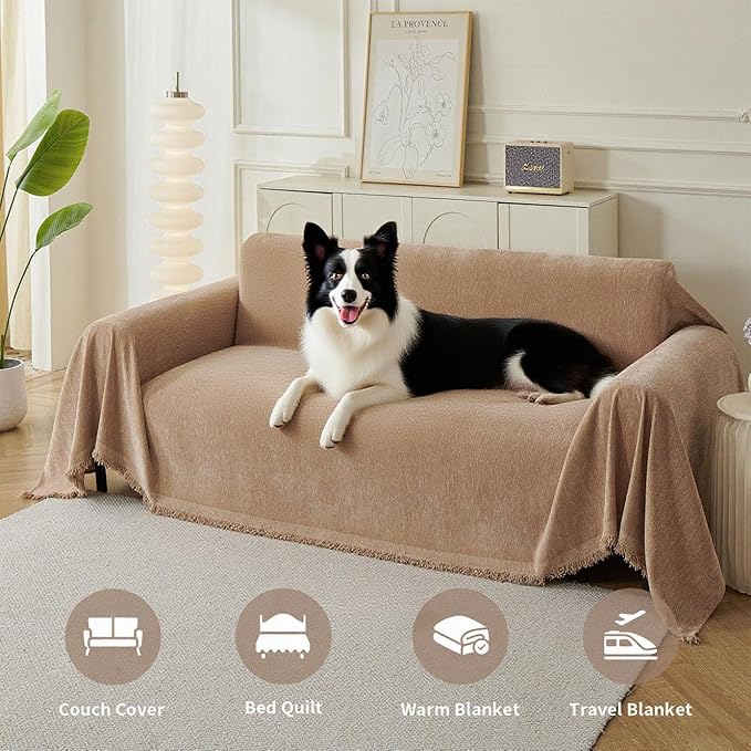 Armchair Couch Cover for Dogs 1 Cushion, Washable Recliner Covers Sofa Protector - Image 4