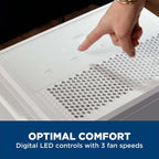 GE Dehumidifier 35 Pint Basement Bedroom Bathroom Drain 3000 Sq