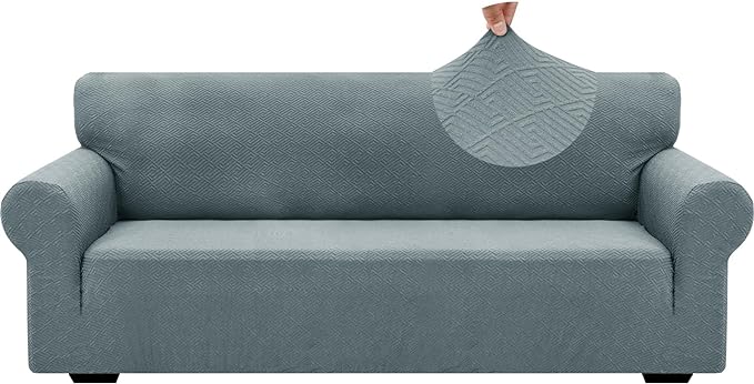 ZNSAYOTX 1 Piece Jacquard Couch Covers by ZNSAYOTX