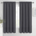 DWCN Blackout Curtains for Bedroom 63 Inch Length 2 Panels Set, Solid Thermal by DWCN