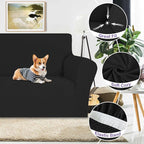 ZNSAYOTX Oversized Super Stretch Couch Cover, New Striped Sofa Covers - Image 3