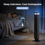Tower Fan, Oscillating Standing Fans for Bedroom Home Office