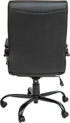 Flash Furniture LeatherSoft Executive Office Chair, Black