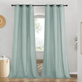 NICETOWN Rustic Linen 96 inch Long Curtains by NICETOWN