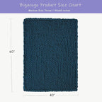Bigacogo Chunky Knit Throw Blanket - Image 2