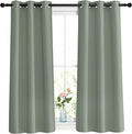 NICETOWN Short Blackout Sage Green Curtains & Drapes by NICETOWN