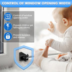 5 Pack Sliding Window Locks, Adjustable Security for Vertical & Horizontal Windows, Easy Install, Fits 1/16 inch to 7/8 inch Wide Rail, Enhanced Safety for Home & Office (Black)