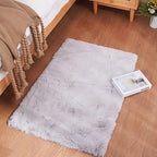 Ghouse Ultra Soft Faux Rabbit Fur Rug 2x3, Machine Washable Area Rugs by Ghouse