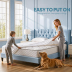 Utopia Bedding 100% Waterproof Queen Size Mattress Protector Noiseless