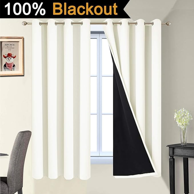 Yakamok 100% Blackout Curtains - Image 2