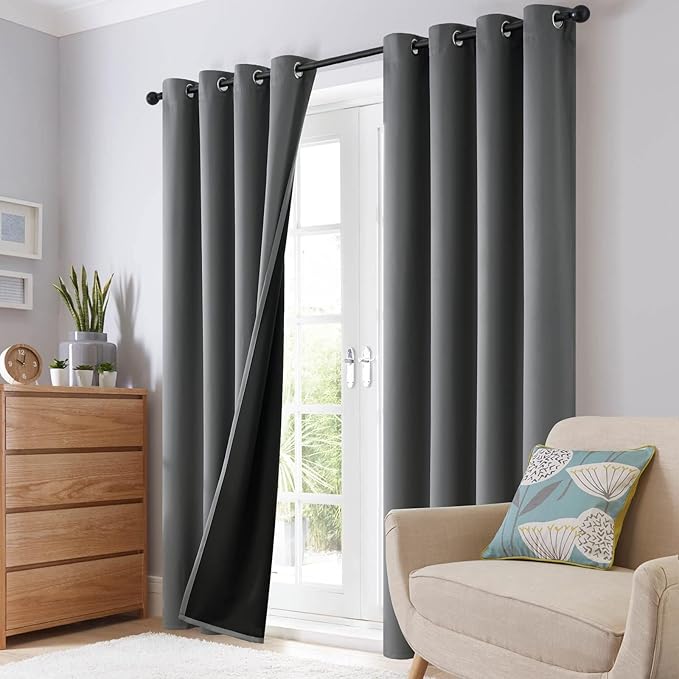 SimpleHome 100% Blackout Curtains - Image 7