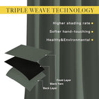 NICETOWN Blackout 90 inch Curtains - Image 3