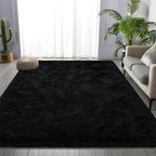 Deerhoo Large Shag Area Rugs 6 x 9, Plush Fuzzy Rugs - Image 2