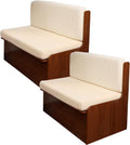 KRFOONN RV Dinette Cushion Covers Stretch Camper Cushions Cover, Beige