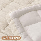 Smiry Couch Cover for Dogs Washable, Non Slip Fuzzy Pet Couch Covers for 3 - Image 10