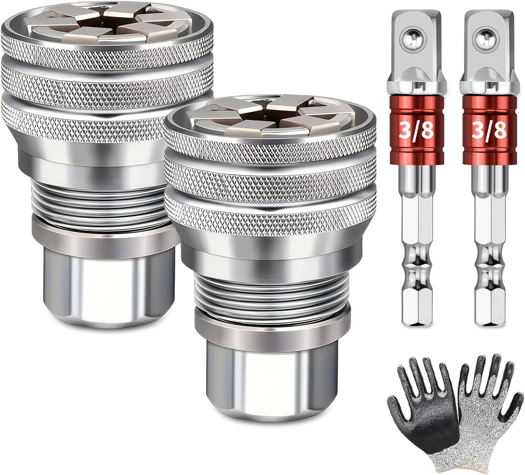 Joyzan Multi-function Universal Socket Wrench Tool, 3/8" Drive Ratchet
