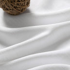 Extra Long White Curtain 108 inches Long 2 Panels Set - Image 6