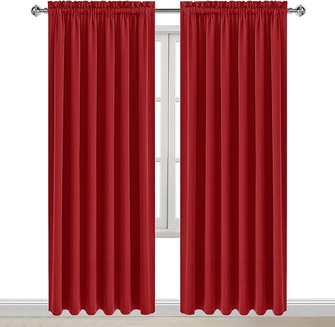 DWCN Blackout Curtains for Living Room Thermal Insulated, Energy Saving & Noise - Image 9