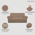Easy-Going Stretch Loveseat Slipcover 1-Piece Sofa Cover Furniture Protector - Image 3