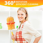 30 Count Duster Refill for Swiffer Duster with 1 Handle, Yellow